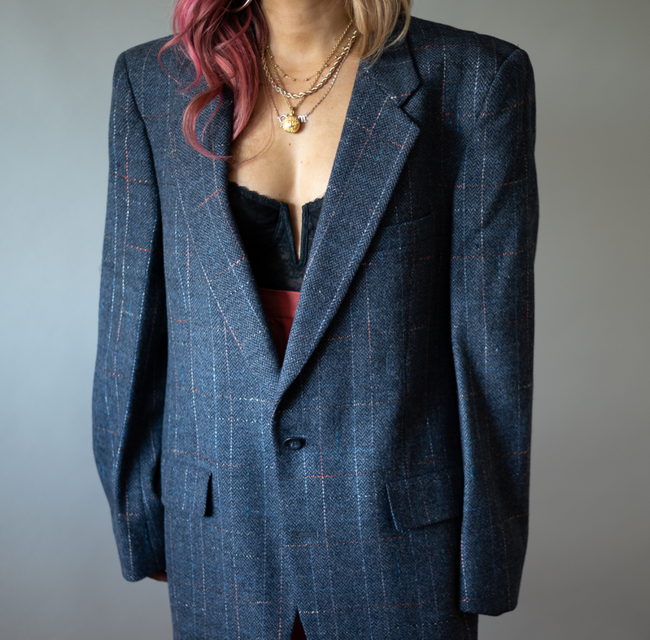 Vintage Christian Dior Wool Blazer